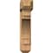 Ekena Millwork Merced Craftsman Smooth Bracket w/ Offset Brace, Western Red Cedar, 7 1/2"W x 34"D x 34"H BKT0806X34X34MRC04SWR - alternate 4